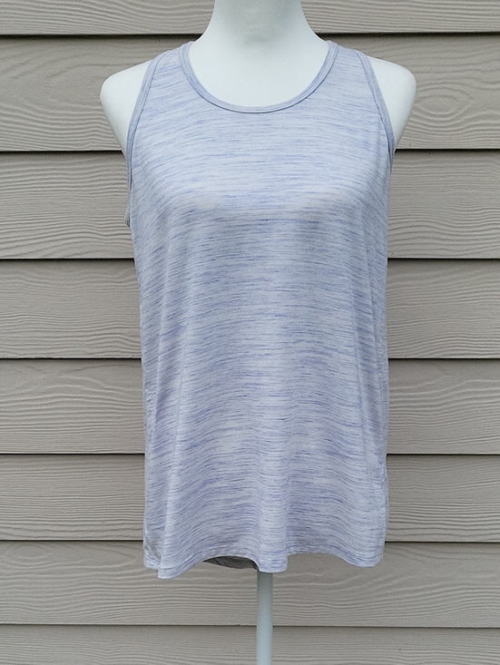 Athleta Tops - Athleta Lavender Heather Racerback Tank Top Size M Yoga Activewear